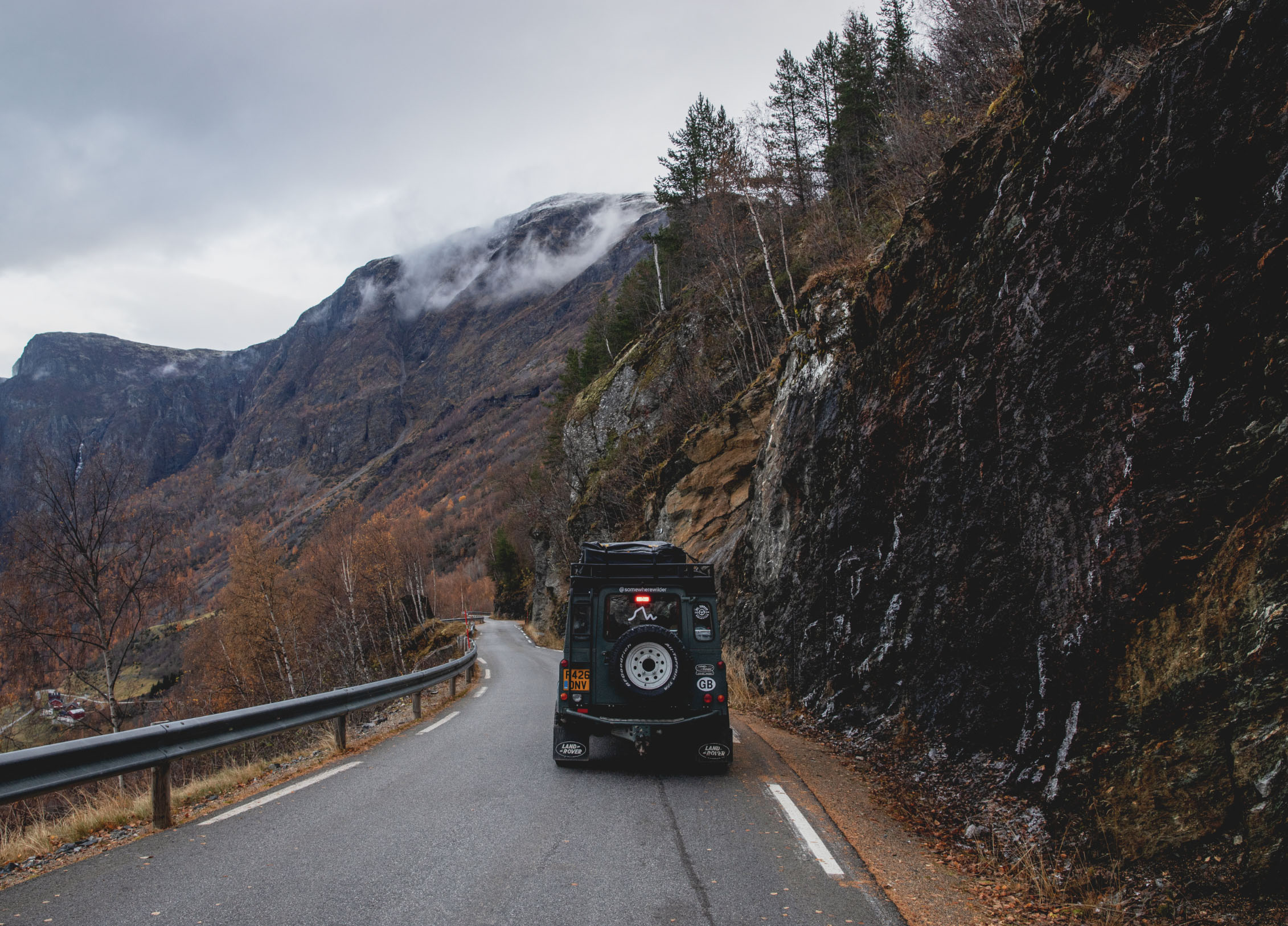 Land Rover Defender in Norway