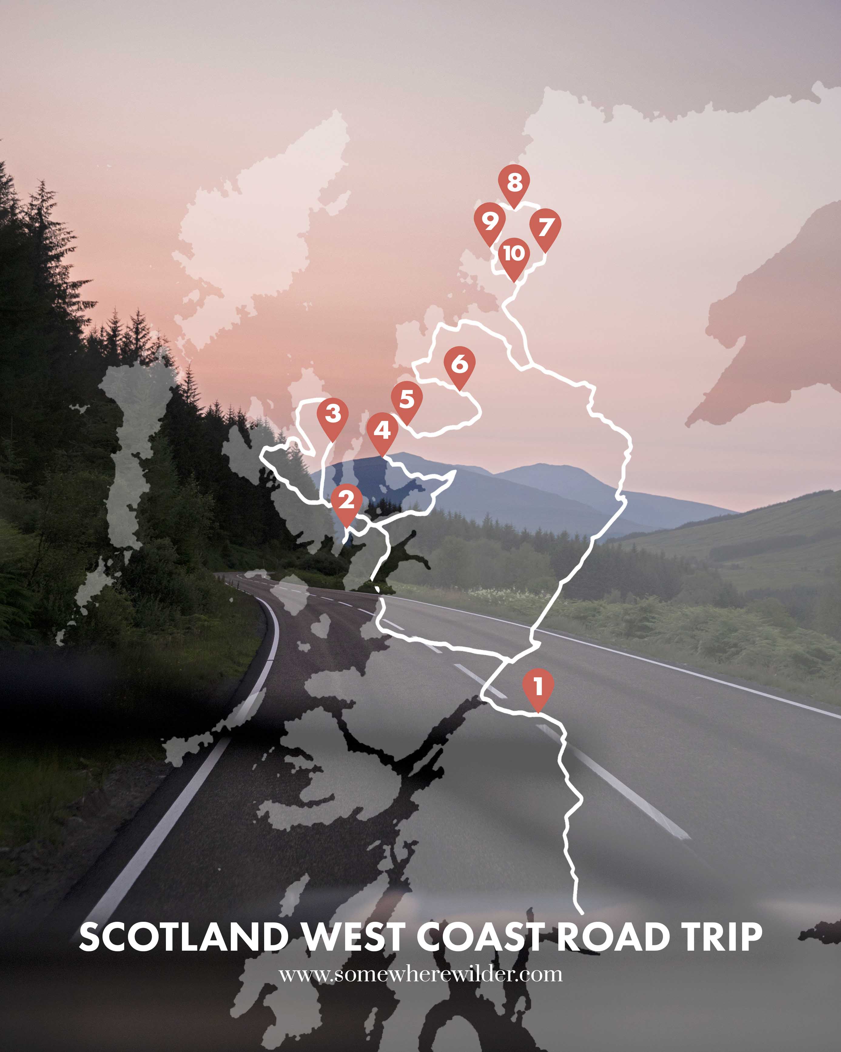 best road trip west coast scotland